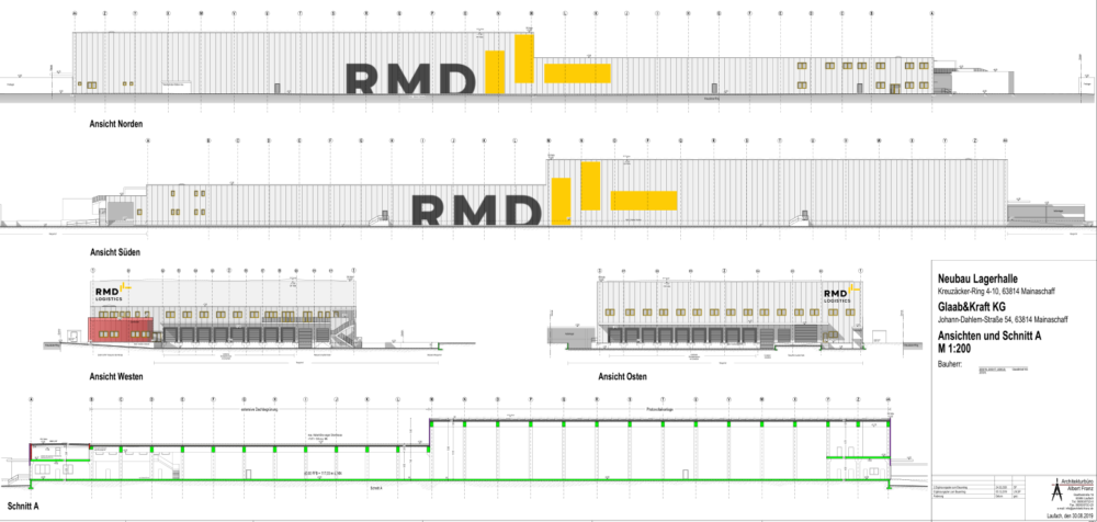 Main-Echo-Artikel über RMD Logistics